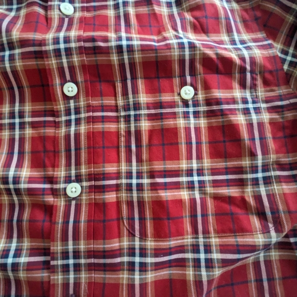 Orvis wrinkle free men's plaid button down shirt, size small, 100% cotton - Picture 5 of 10